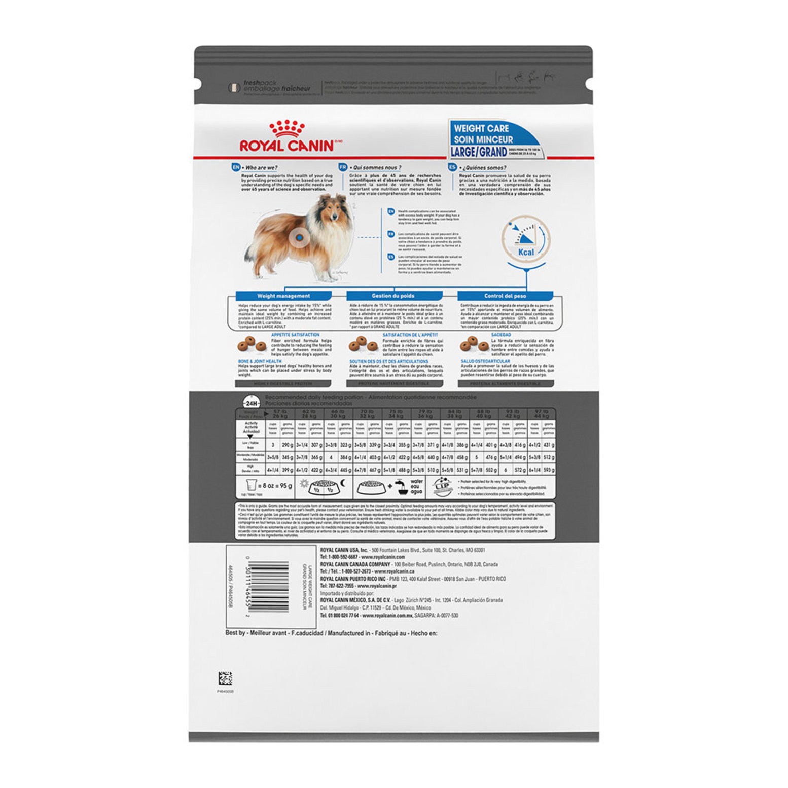 Royal canin maxi weight sales control